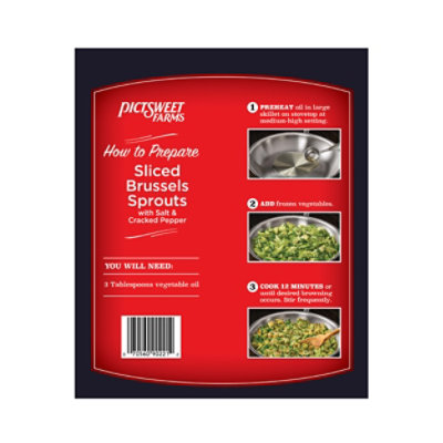 Pictsweet Farms Vegetables for the Skillet Seasoned Sliced Brussels Sprouts- 15 oz - Image 7
