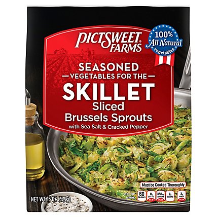 Psf Vfs Sliced Brussels Sprouts - 15 OZ - Image 1