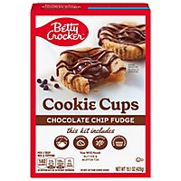 Betty Crocker Chocolate Chip Fudge Cookie Cups - 15.1 OZ - Image 3