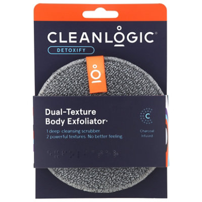 Cleanlogic Detoxify Body Exfoliator Dual Texture - Each - Image 1