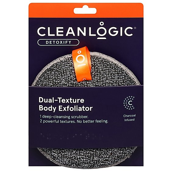 Cleanlogic Detoxify Body Exfoliator Dual Texture - Each