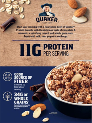 Quaker Simply Protein Chocolate Granola - 18 OZ - Image 6