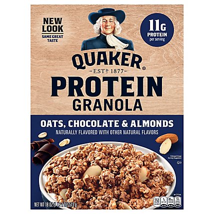 Quaker Simply Protein Chocolate Granola - 18 OZ - Image 2