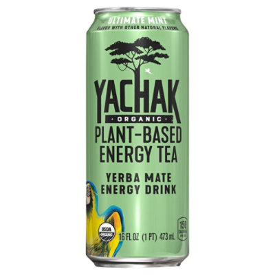 Yachak Organic Yerba Mate Plant Based Energy Tea Ultimate Mint Flavor - 16 FZ - Image 3