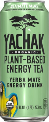 Yachak Organic Yerba Mate Plant Based Energy Tea Ultimate Mint Flavor - 16 FZ - Image 2