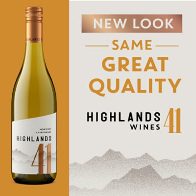 Highlands 41 Chardonnay Wine - 750 ML - Image 2