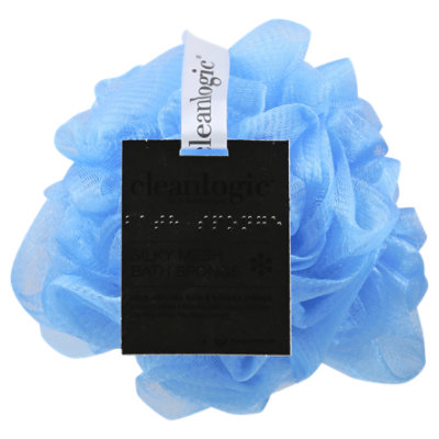 Cleanlogic Bath & Body Bath Sponge Silky Mesh - Each - Image 1
