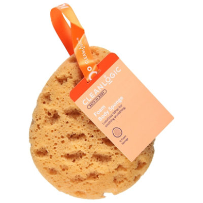 Cleanlogic Bath & Body Foam Body Sponge - Each