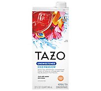 Tazo Tea Concentrate Unsweetened Iced Passion Tea - 32 FZ
