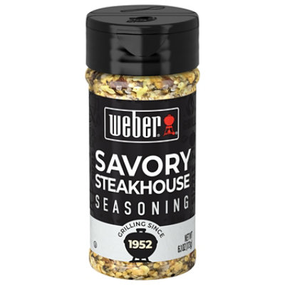 Weber Savory Steakhouse Seasoning - 6.1 OZ