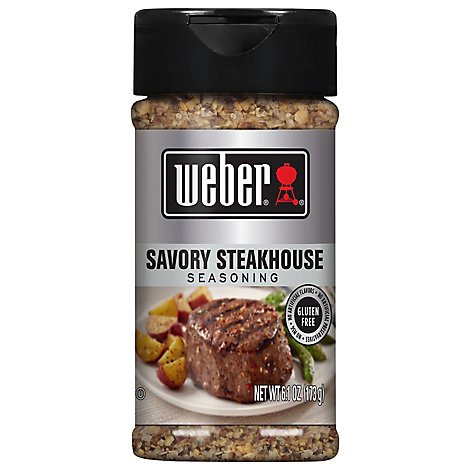 Weber Savory Steakhouse Seasoning - 6.1 OZ