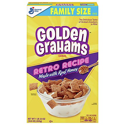 Golden Grahams Cereal - 18.9 OZ - Image 1