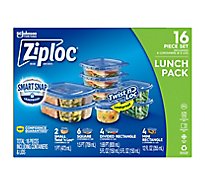 Ziploc Container Variety Lunch 16pc - 8 CT