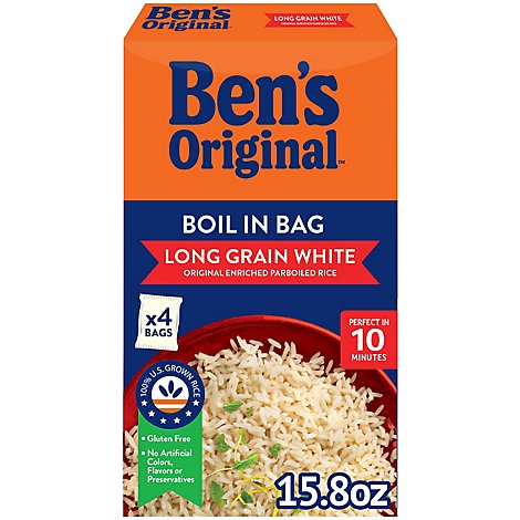 Bens Original Boil In Bag Rice - 15.8 OZ