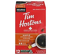 Tim Hortons Maple Kcup Coffee - 12 CT