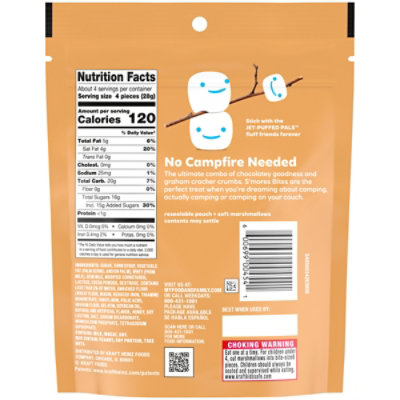 Jet-Puffed Marshmallow Bites S’mores Flavored Coated Marshmallows - 4 Oz - Image 8