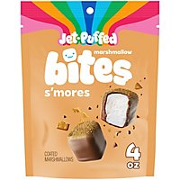 Jet-Puffed Marshmallow Bites Smores Flavored Coated Marshmallows In Resealable Bag - 4 Oz - Image 1