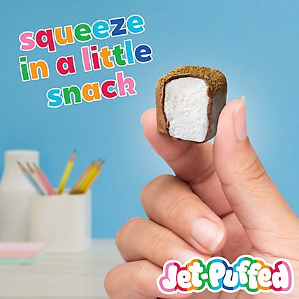 Jet-Puffed Marshmallow Bites Smores Flavored Coated Marshmallows In Resealable Bag - 4 Oz - Image 6