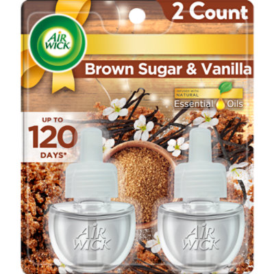 Air Wick Brown Sugar Vanilla Scented Oil -  41 Count