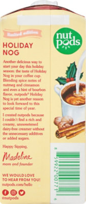 Nutpods Creamer Holiday Nog Unsweetened - 11.2 FZ - Image 6