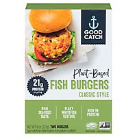 Good Catch Fish Burger Plant Based Classic Style - 8 Oz - Image 1