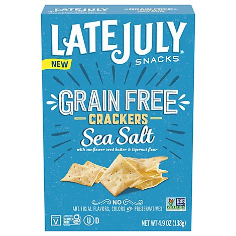 Late July Sea Salt Cracker - 4.9 Oz
