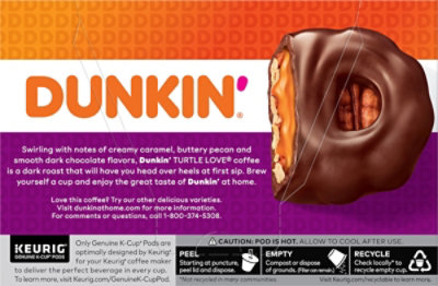 Dunkin Turtle Love Kcup Coffee - 10 CT - Image 5