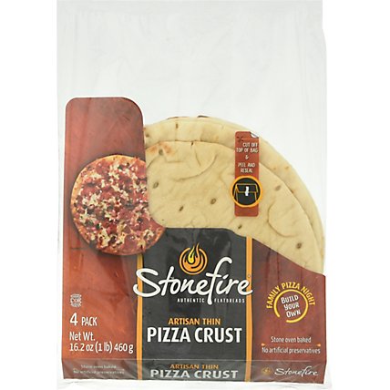Stonefire Us Thin Pizza Crust - 16.2 Oz - Image 2