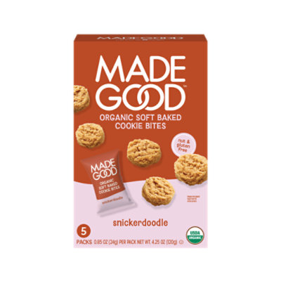 MadeGood Mini Snickerdoodle Cookie - 4.25 OZ