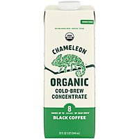 Chameleon Multi serve Concentrate 100% Arabica Organic Cold Brew Black Coffee Carton - 32 Fl. Oz. - Image 2