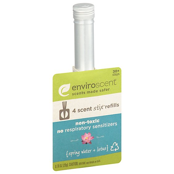 Enviroscent Scent Stix Refill Spring Water Lotus - EA