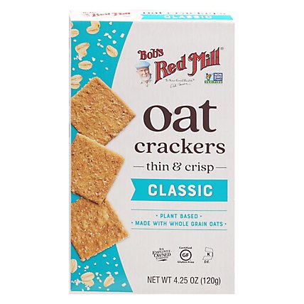 Bobs Red Mill Classic Oat Crackers - 4.25 Oz - Image 3