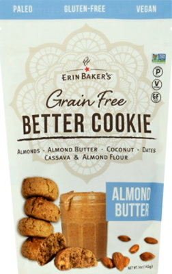 Erin Bakers Almond Butter Cookie - 5 OZ - Image 2