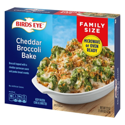 Birds Eye Family Size Cheddar Broccoli Bake Frozen Vegetable Side - 22 Oz - Image 2