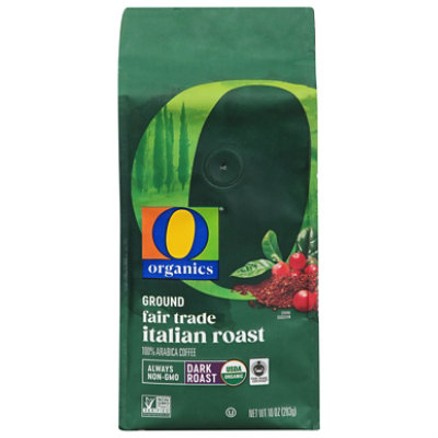 O Organics Coffee Italian Roast Ground - 10 OZ - Image 1