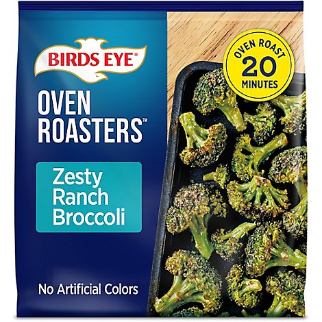 Birds Eye Oven Roasters, Zesty Ranch Broccoli Frozen Vegetables - 14 OZ