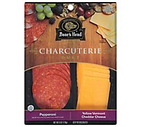 Boars Head Bh Charcuterie Pepperoni And Vermont Cheddar Duo Pack - 6 OZ