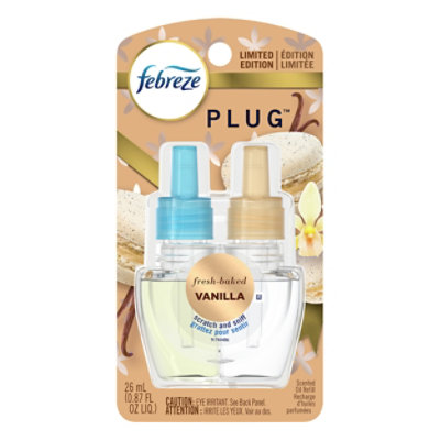 Febreze Plug Fresh Baked Vanilla Scented Oil Refill 6/0.87 Oz - Each - Image 2