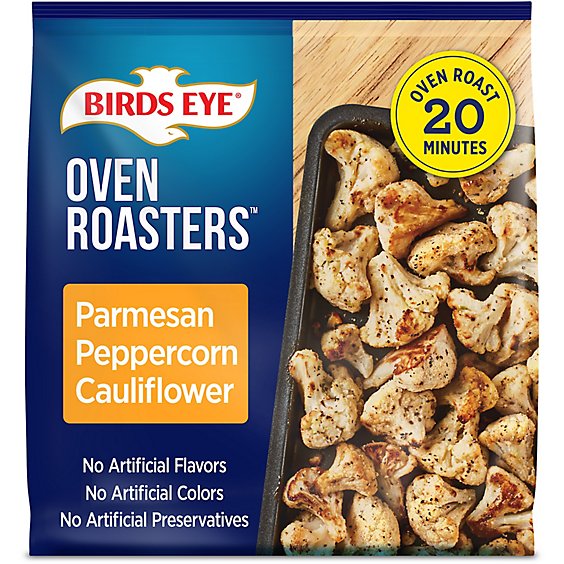 Birds Eye Oven Roasters Parmesan Peppercorn Cauliflower Frozen Vegetables - 14 Oz
