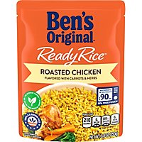 Ben's Original Ready Rice Easy Dinner Side Roasted Chicken Flavored Rice Pouch - 8.8 Oz - Image 2