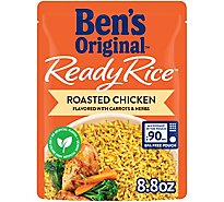 Ben's Original Ready Rice Easy Dinner Side Roasted Chicken Flavored Rice Pouch - 8.8 Oz