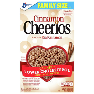 Cinnamon Cheerios Cereal - 18.5 OZ