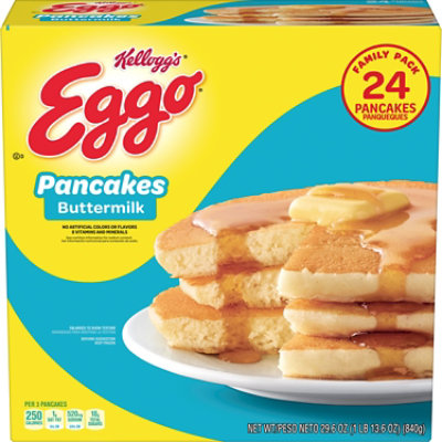 Kellogg's Eggo Pancakes Buttermilk - 29.6 OZ - Image 1