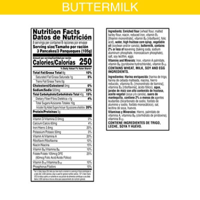 Kellogg's Eggo Pancakes Buttermilk - 29.6 OZ - Image 5