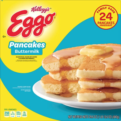 Kellogg's Eggo Pancakes Buttermilk - 29.6 OZ - Image 6