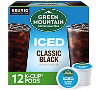 Green Mountain Classic Black Roasters Brew Over Ice Coffee - 12 CT