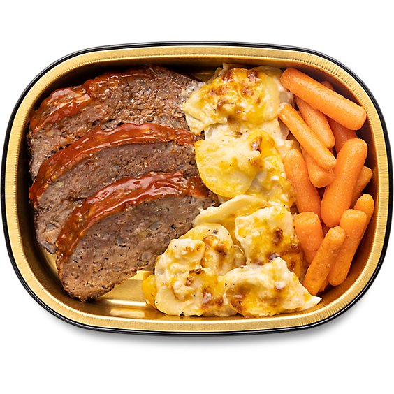 ReadyMeals Meatloaf With Scalloped Potatoes & Carrots - EA