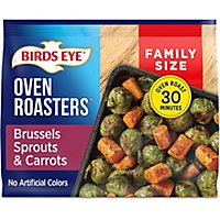 Birds Eye Family Size Oven Roasters Brussels Sprouts And Carrots Frozen Vegetables - 28 Oz - Image 2