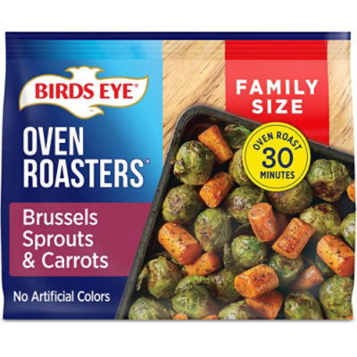 Birds Eye Family Size Oven Roasters Brussels Sprouts And Carrots Frozen Vegetables - 28 Oz - Image 2