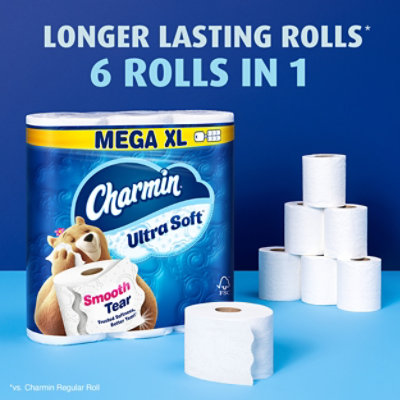 Charmin Soft 12 Super Mega - 12 Count - Image 4